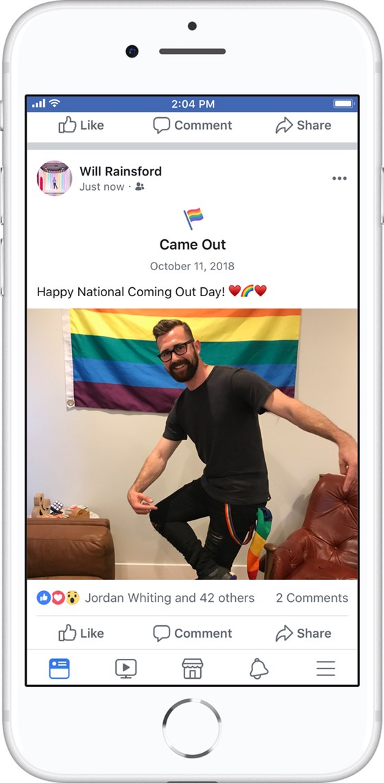 FacebookComingOut